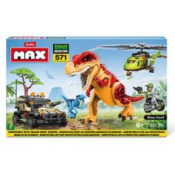 ZURU MAX 83156 Xếp hình lắp ráp ghép mô hình Vương quốc phiêu lưu khủng long
