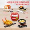 ZURU MAX 83199 Xếp hình lắp ráp ghép mô hình Những quả bóng bất ngờ dành cho người sành ăn Sushi