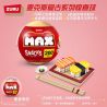 ZURU MAX 83186 Snacks Xếp hình lắp ráp ghép mô hình Quả bóng ăn nhẹ bất ngờ dành cho người sành ăn