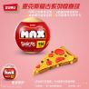 ZURU MAX 83186 Snacks Xếp hình lắp ráp ghép mô hình Quả bóng ăn nhẹ bất ngờ dành cho người sành ăn