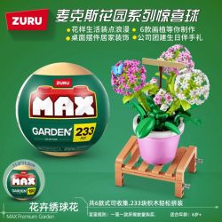 ZURU MAX 83183 Xếp hình lắp ráp ghép mô hình Quả bóng bất ngờ trong vườn