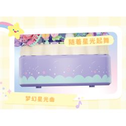 Gekkosha 803363 Xếp hình lắp ráp ghép mô hình Tìm kiếm cuộc phiêu lưu của kỳ lân giữa những bông hoa: Tiệc trà giữa những bông hoa Hộp nhạc