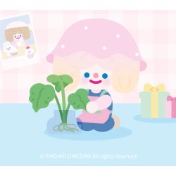 Gekkosha 803363 Xếp hình lắp ráp ghép mô hình Tìm kiếm cuộc phiêu lưu của kỳ lân giữa những bông hoa: Tiệc trà giữa những bông hoa Hộp nhạc