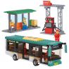 Kazi KY85014 85014 non  XE BUÝT LAI bộ đồ chơi xếp lắp ráp ghép mô hình City CITY BUS Thành Phố 341 khối