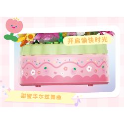 Gekkosha 803363 Xếp hình lắp ráp ghép mô hình Tìm kiếm cuộc phiêu lưu của kỳ lân giữa những bông hoa: Tiệc trà giữa những bông hoa Hộp nhạc