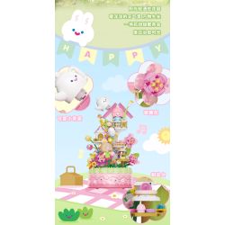 Gekkosha 803364 Xếp hình lắp ráp ghép mô hình Tìm kiếm cuộc phiêu lưu của kỳ lân giữa các loài hoa: Hộp nhạc khu vườn giấc mơ ngôi sao