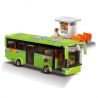 Kazi KY85013 85013 non  XE BUÝT THĂM QUAN THÀNH PHỐ bộ đồ chơi xếp lắp ráp ghép mô hình City CITY BUS 364 khối