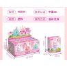 GUDI 40804 Castle Fridge Magnet Xếp hình lắp ráp ghép mô hình Nam châm tủ lạnh mini Castle