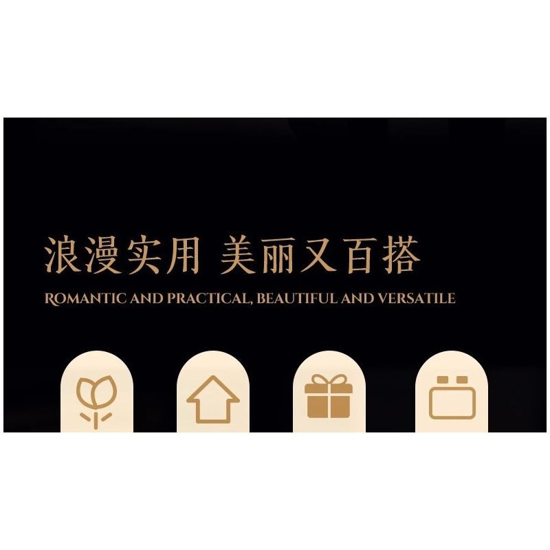 JIESTAR JJ9249 Dahlia Xếp hình lắp ráp ghép mô hình thược dược