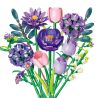 JIESTAR JJ9258 Xếp hình lắp ráp ghép mô hình bó hoa màu tím