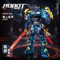 Sluban M38-B1562 Xếp hình lắp ráp ghép mô hình Bậc thầy Mecha: Mecha có người lái Mecha