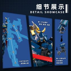 Sluban M38-B1562 Xếp hình lắp ráp ghép mô hình Bậc thầy Mecha: Mecha có người lái Mecha