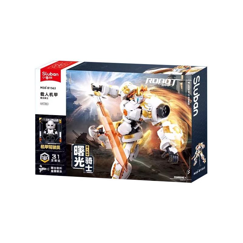 Sluban M38-B1563 Xếp hình lắp ráp ghép mô hình 