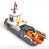 Kazi KY85008 85008 non  ĐỘI TÌM KIẾM CỨU HỘ TRÊN BIỂN bộ đồ chơi xếp lắp ráp ghép mô hình City CITY RESCUE MARITIME SEARCH AND Thành Phố 433 khối