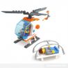Kazi KY85008 85008 non  ĐỘI TÌM KIẾM CỨU HỘ TRÊN BIỂN bộ đồ chơi xếp lắp ráp ghép mô hình City CITY RESCUE MARITIME SEARCH AND Thành Phố 433 khối