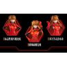BLOKEES 73561 Xếp hình lắp ráp ghép mô hình Neon Genesis Evangelion: Shikinami Asuka Langley Battle Suit Phiên bản thần kỳ