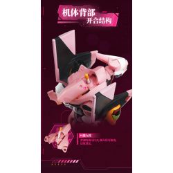 BLOKEES 73545 Xếp hình lắp ráp ghép mô hình Neon Genesis Evangelion: EVA Unit 8 α Miracle Edition
