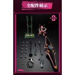 BLOKEES 73545 Xếp hình lắp ráp ghép mô hình Neon Genesis Evangelion: EVA Unit 8 α Miracle Edition