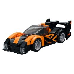 CaDA DoubleE C55060 Xếp hình lắp ráp ghép mô hình Công tắc sét màu cam 1:32