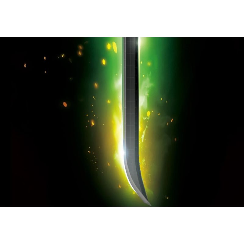 DK 1541 Black Knife Xếp hình lắp ráp ghép mô hình One Piece: Đêm kiếm đen