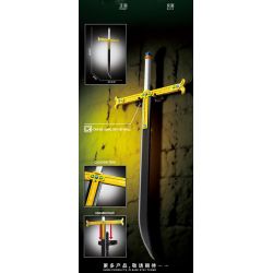 DK 1541 Black Knife Xếp hình lắp ráp ghép mô hình One Piece: Đêm kiếm đen