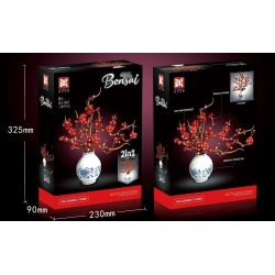 DK 3040 Black Knife Xếp hình lắp ráp ghép mô hình Mận sáp đỏ