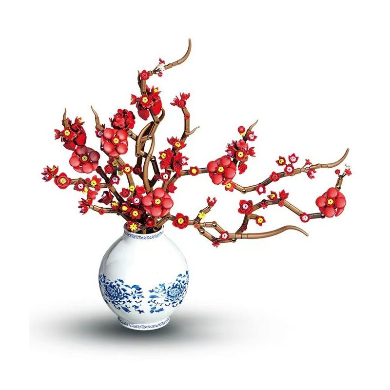 DK 3040 Black Knife Xếp hình lắp ráp ghép mô hình Mận sáp đỏ