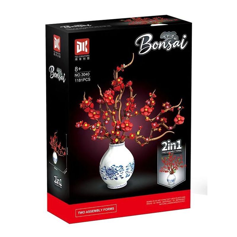 DK 3040 Black Knife Xếp hình lắp ráp ghép mô hình Mận sáp đỏ