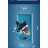 DK 3038 Photo Frame of Shark Xếp hình lắp ráp ghép mô hình Khung ảnh cá mập
