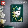 DK 3039 Photo Frame Xếp hình lắp ráp ghép mô hình Khung ảnh hoa khô báo tuyết
