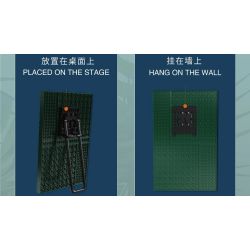 DK 3039 Photo Frame Xếp hình lắp ráp ghép mô hình Khung ảnh hoa khô báo tuyết