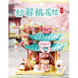 Femibox S44064 ROROJUMP Xếp hình lắp ráp ghép mô hình Nước sốt thịt: Nước sốt UPUP Khổng Tử RORO Xiaofu