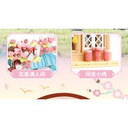 Femibox S44064 ROROJUMP Xếp hình lắp ráp ghép mô hình Nước sốt thịt: Nước sốt UPUP Khổng Tử RORO Xiaofu