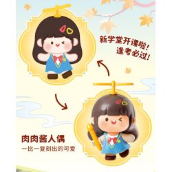 Femibox S44066 ROROJUMP Xếp hình lắp ráp ghép mô hình Nước Sốt Thịt: Nước Sốt RORO Xiaofu Đền Thịnh Vượng