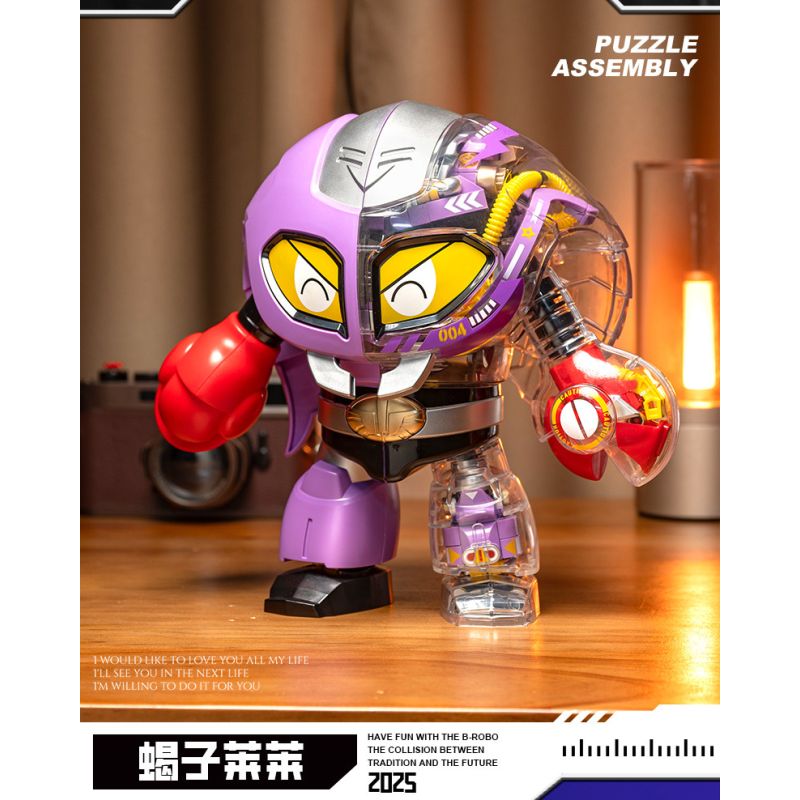 Femibox S48004 B-ROBO 004 Ganiran Xếp hình lắp ráp ghép mô hình Kho báu thiết giáp sắt: Bọ cạp Lai Lai Góc nhìn Mecha