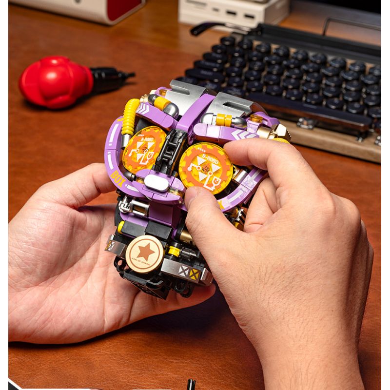 Femibox S48004 B-ROBO 004 Ganiran Xếp hình lắp ráp ghép mô hình Kho báu thiết giáp sắt: Bọ cạp Lai Lai Góc nhìn Mecha