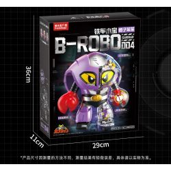 Femibox S48004 B-ROBO 004 Ganiran Xếp hình lắp ráp ghép mô hình Kho báu thiết giáp sắt: Bọ cạp Lai Lai Góc nhìn Mecha