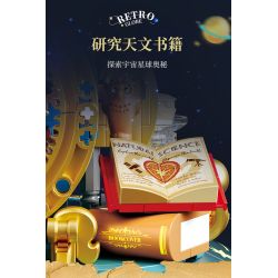 Femibox S5302 Retro Globe Xếp hình lắp ráp ghép mô hình Hành tinh cổ điển