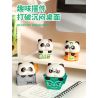 Femibox S5437 Panda Moment Xếp hình lắp ráp ghép mô hình Khoảnh khắc chữa bệnh của Panda Nam châm tủ lạnh Panda 4 loại