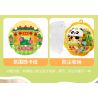 Femibox S5437 Panda Moment Xếp hình lắp ráp ghép mô hình Khoảnh khắc chữa bệnh của Panda Nam châm tủ lạnh Panda 4 loại