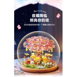 Femibox S5301 ROROJUMP Xếp hình lắp ráp ghép mô hình Nước sốt thịt: Cây cổ tích Sakura