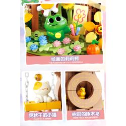 Femibox S5301 ROROJUMP Xếp hình lắp ráp ghép mô hình Nước sốt thịt: Cây cổ tích Sakura