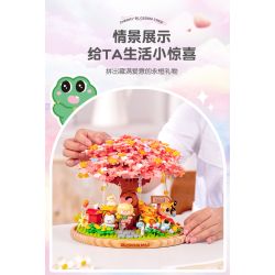 Femibox S5301 ROROJUMP Xếp hình lắp ráp ghép mô hình Nước sốt thịt: Cây cổ tích Sakura