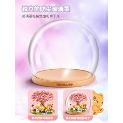 Femibox S5301 ROROJUMP Xếp hình lắp ráp ghép mô hình Nước sốt thịt: Cây cổ tích Sakura