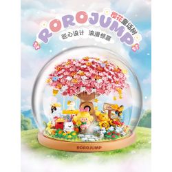 Femibox S5301 ROROJUMP Xếp hình lắp ráp ghép mô hình Nước sốt thịt: Cây cổ tích Sakura