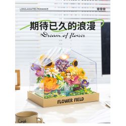 Femibox S43005 ROROJUMP Xếp hình lắp ráp ghép mô hình Nước sốt thịt: Lang thang trên cánh đồng hoa