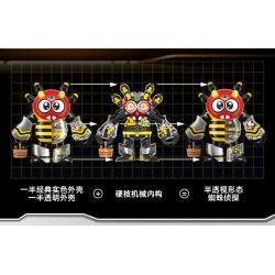 Femibox S48005 B-ROBO 005 SPYDON Xếp hình lắp ráp ghép mô hình Áo Giáp Sắt: Máy X-quang Thám Tử Nhện