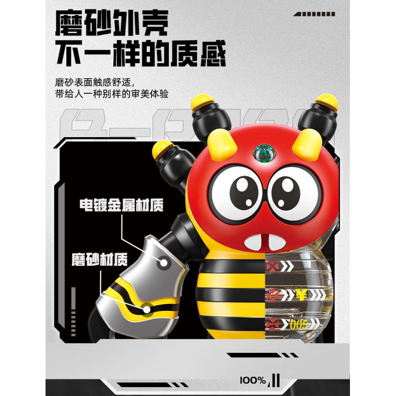 Femibox S48005 B-ROBO 005 SPYDON Xếp hình lắp ráp ghép mô hình Áo Giáp Sắt: Máy X-quang Thám Tử Nhện