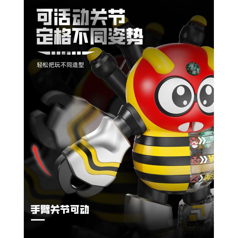 Femibox S48005 B-ROBO 005 SPYDON Xếp hình lắp ráp ghép mô hình Áo Giáp Sắt: Máy X-quang Thám Tử Nhện