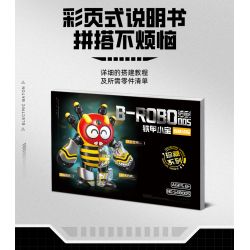 Femibox S48005 B-ROBO 005 SPYDON Xếp hình lắp ráp ghép mô hình Áo Giáp Sắt: Máy X-quang Thám Tử Nhện